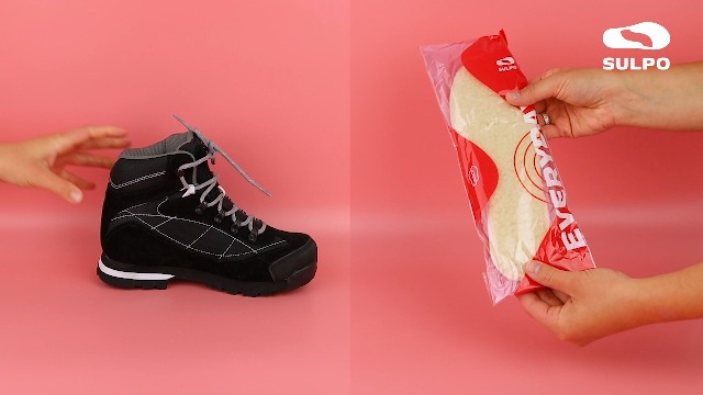 SULPO 2 Paires Semelles D'Hiver - Douces & Chaudes, Laine De Mouton Naturelle - Isolation Mousse