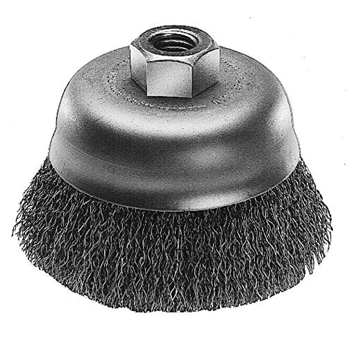 United Abrasives B/L 2-3/4 X .014CS 5/8-11 CRMP Wheel Brushes(QTY: 1), Multi, 6401