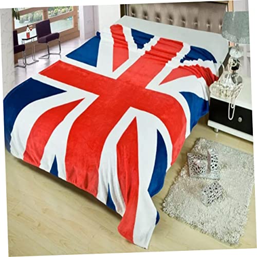 Couverture drapeau en flanelle 150x200cm plaid polyester doux - 5
