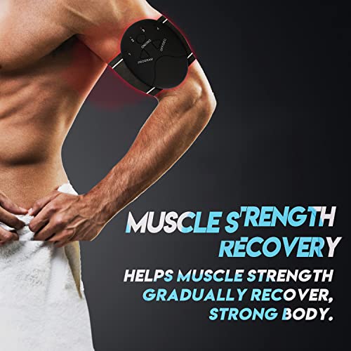 mewmewcat estimulador muscular,15 pcs Ultimate Muscle Stimulator Training Gear Set Trainer Hip Equip