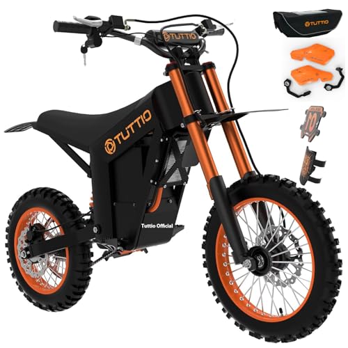 Tuttio Electric Dirt Bike Teens Adults 2000W-37MPH Electric ...