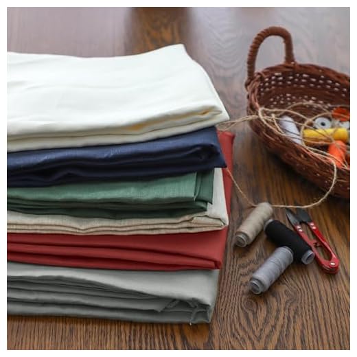 Simple&Opulence 100% Natural Linen Needlework Fabric for Clothing, Home Decor, Sewing- 78" Wide, Durable Plain Solid Color Fabric Craft by The Yard (Dark Green,1 Yard)