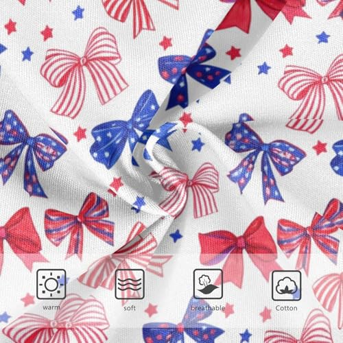 Joisal Watercolor Red Blue America Girls Underwear Toddler 2t Cotton Cute Panties Girl Stylish Undies Kids Briefs3