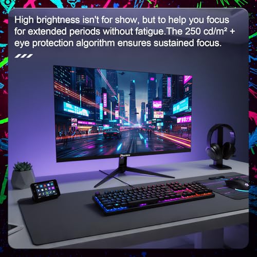 Image of 27inch Gaming Computer Monitor,2K(QHD 2560x1440) 300Hz Monitor, Fast IPS 1ms Response Time, FreeSync&G-Sync, Anti-Blue Light, Ultra Slim, 100% sRGB, DP*2 & HDMI*2 Ports VESA Mount(G27X Ultra)