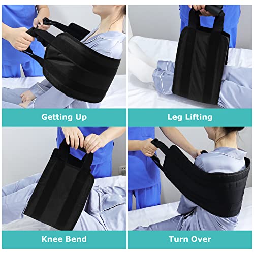 Yhk 32In Padded Bed Transfer Nursing Sling For Patient，Elderly Safety Lifting Aids,Nursing Transfer Sling Handle Back Lift Mobility Belt For Patient Care,For Medical Lifting Assistance. #TOP2
