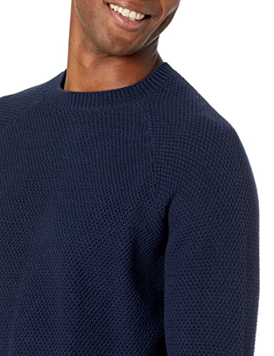 Amazon Essentials Oversized Crewneck Sweater for Men, Textured, Cotton3