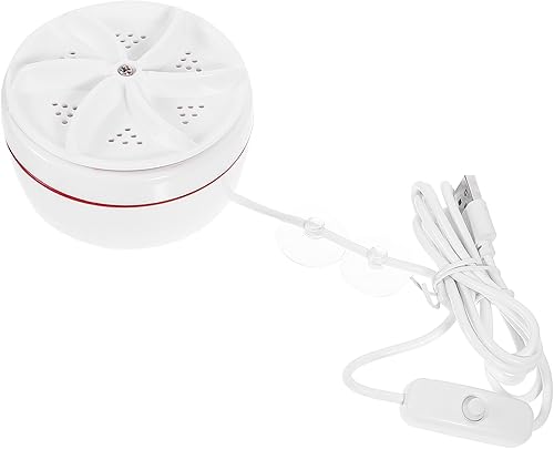 GALPADA Mini lavadora portátil con alimentación USB Turbo Lavadora para viajes en casa Rv Dormitorio compacto ligero Lavadora de ropa con alto par