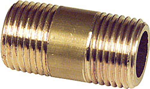 Preisvergleich Produktbild Messing Doppelnippel Rohrdoppelnippel 1" 60mm