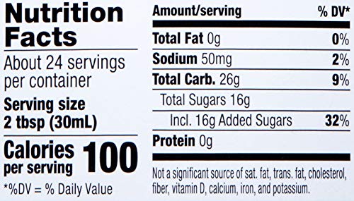 Amazon Brand - Happy Belly Pancake Syrup, Original Flavor, 24 Fl Oz #TOP2