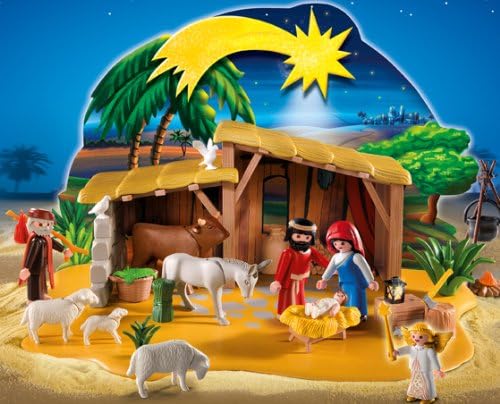 Playmobil Nativity Manger with Stable