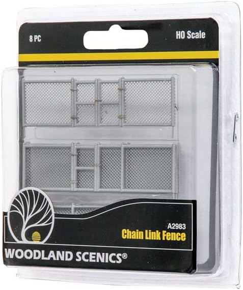 Woodland Scenics A2983 HO Scale Chain Link Fence