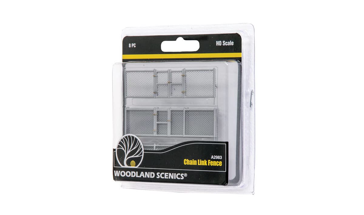 Amazon.com: Woodland Scenics A2983 HO Scale Chain Link Fence : Arts, Crafts  & Sewing
