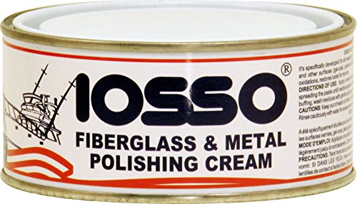 Iosso Fiberglass & Metal Polish, Pasta Lucidante per vetroresina e metalli, 250 ml