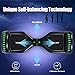 VEVELINE Hoverboard for Kids w/Bluetooth Speaker