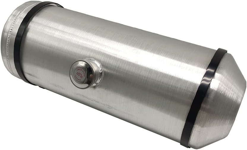 JSD AUTO PARTS Outlet 10x28 Gas Fuel Tank Spun Aluminum 9.5 Gallon Center Fill 1/4 NPT