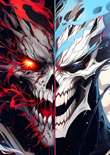 Image of NIJUKA Anime Printed A4 Size Metal sheet Poster For Home And Room Decoration | For Anime Art Fans Boys And Girls (Kaiju Murge Power)