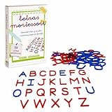 MFS MYFUTURSHOP Letras Montessori Minúsculas – Alfabeto Escolar Completo para Niños, Juego Educativo para Aprender a Leer y Escribir, Abecedario 3-6 Años, Actividades de Lectoescritura (MAYUSCULAS)