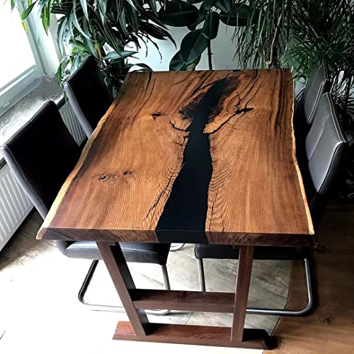 Mejores review On-line Mesa madera resina más recomendados. 31 Mesas de parota con resina/comdor de parota con resina/escritorio/homeoffice/mesas de madera con resina