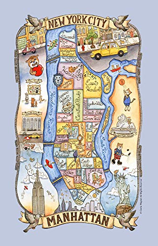 Kay Dee Designs Kitchen Textile Dish Towel, New York, Manhattan