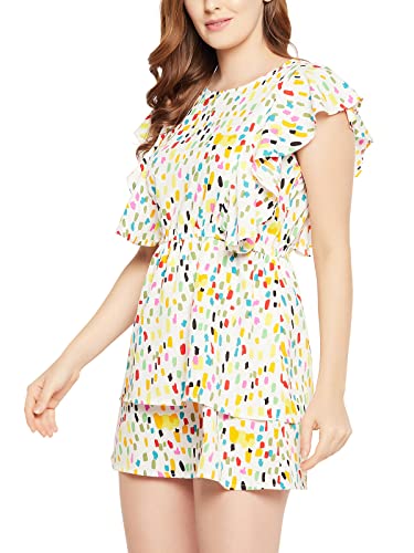 Image of Clovia Women's Pint Me Pretty Resort Dress in White