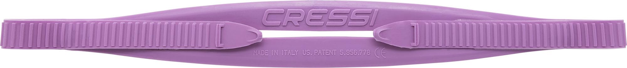 CRESSI Mask Strap Swim Serie Group D Lilac- Original Swimming Goggle Strap, Lilac, One Size, Unisex