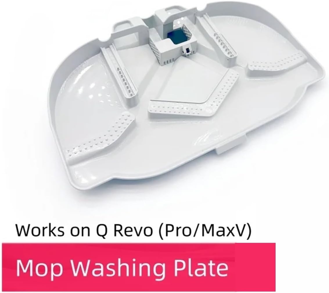 Vacuum Cleaner Mop Cleaning Station Tray Mop Washing Plate. Compatible for Roborock Q Revo/Q Revo Pro/MaxV. Vacuum Cleaner Accessory