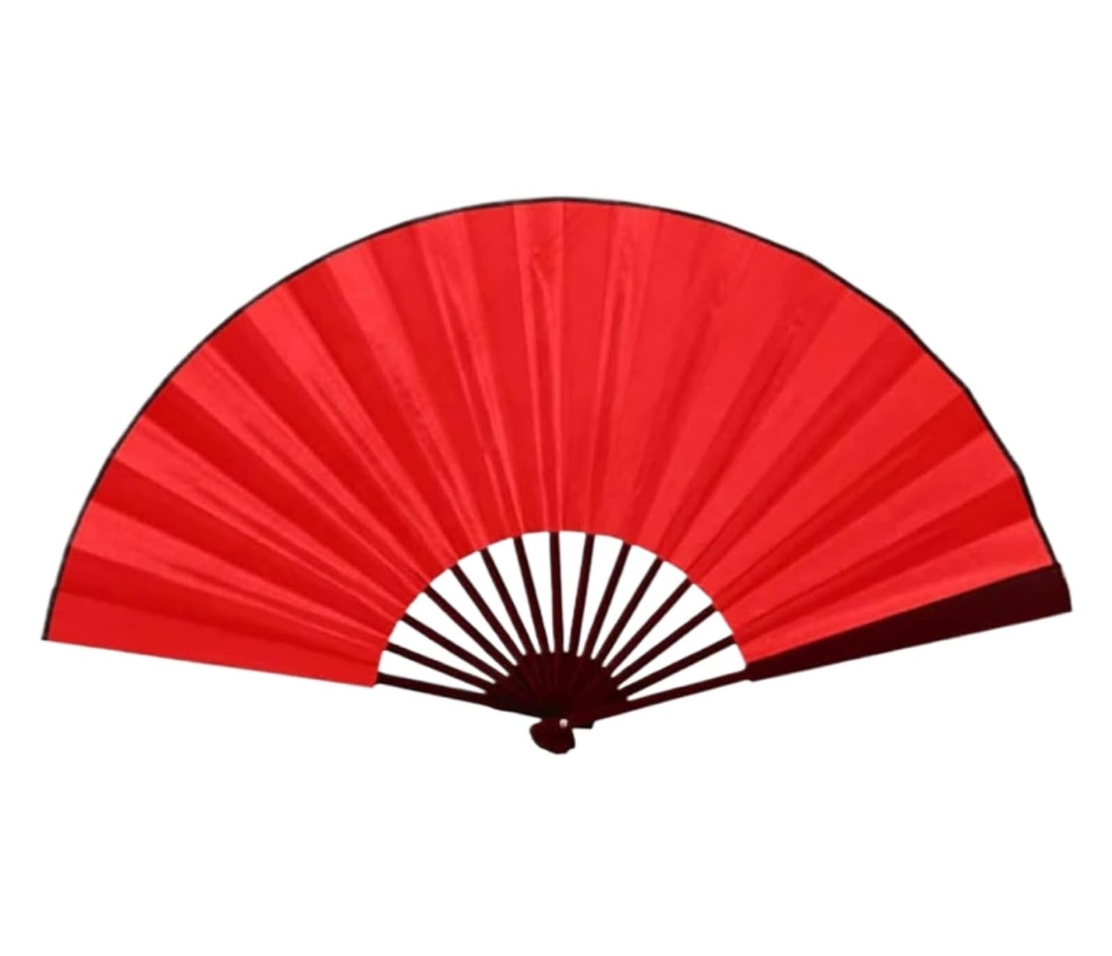 Abanico Plegable De Mano Fiesta Accesorios Abanico De Mano Rojo, Plegable Tela Seda, Chino para Bailar, Cosplay, Accesorios Decoración para Fiesta Boda