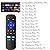 2Pcs Replacement Remote Control Compatible for Roku TV, Universal Remote Fit for Hisense/Onn/TCL/Sharp/Element/Philips/Hitachi/JVC/RCA/Insignia/Sanyo/LG RokuSeries Smart TVs (Not for RokuStick & Box)