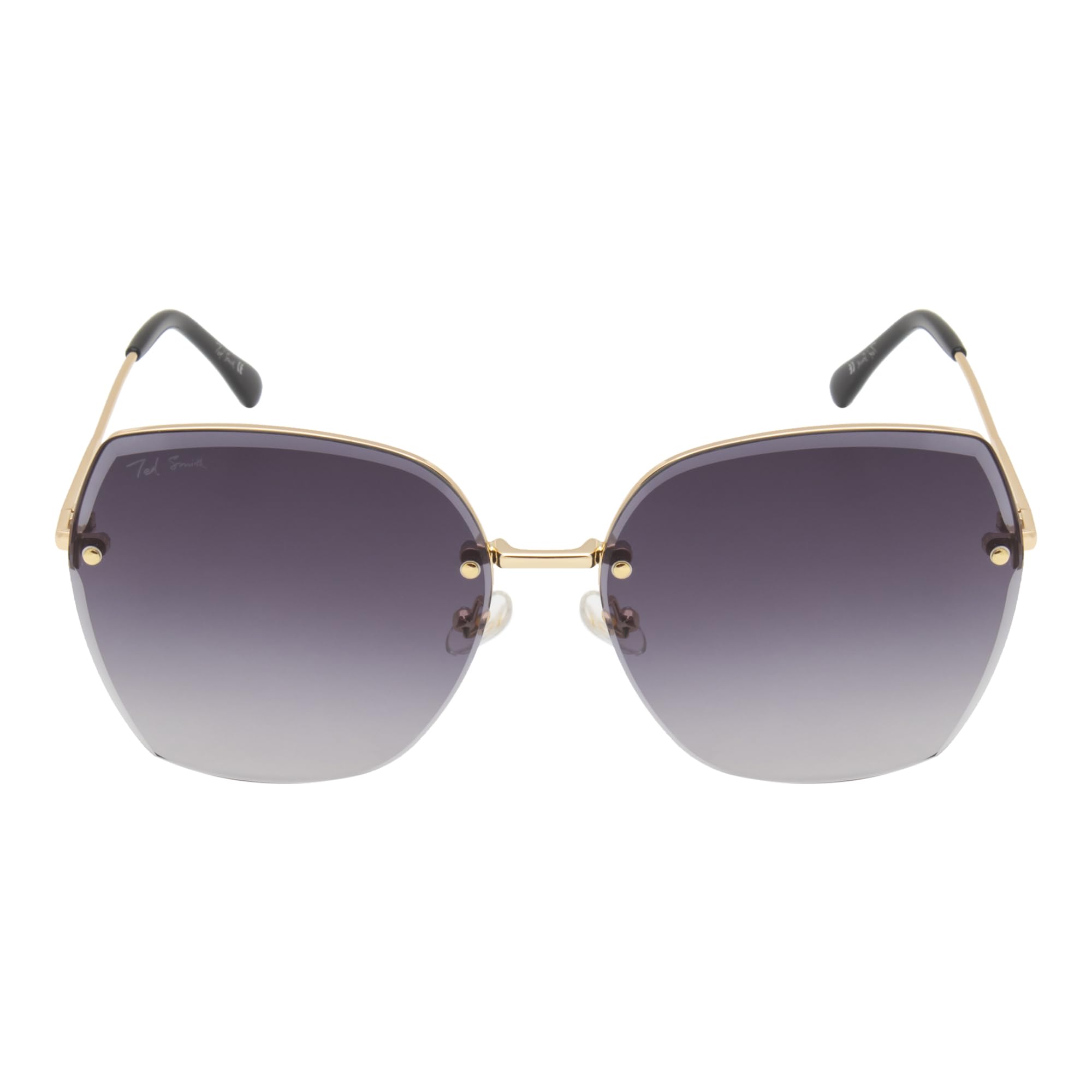 Women's UV Protection Metal Square Sunglasses-image-32