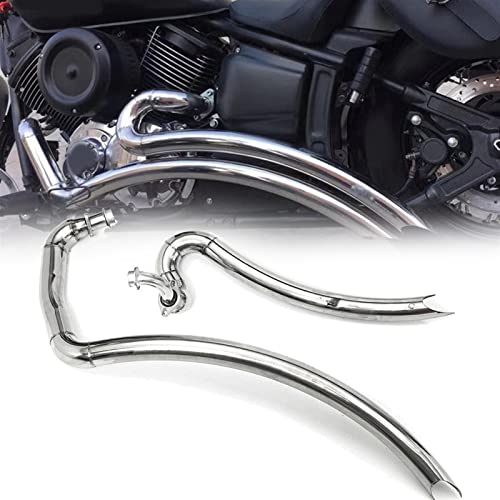 Pot Échappement Yamaha V Star Dragstar 1100 XVS1100 Silencieux Chrome