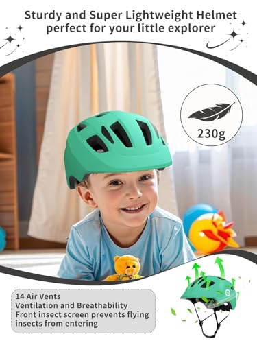 Image of XJD Toddler Helmet Kids Bike Helmet for Infant /Baby Multi-Sport Adjustable Skateboard for Kids Boys Girls Lightweight for Age 1 and Older