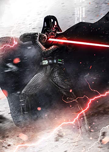 Komar Star Wars IADX4-025 Non-Woven Photo Wallpaper Star Wars Vader Dark Forces Dimensions: 200 x 280 cm (Width x Height) - Image 2
