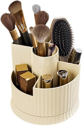 360° Rotating Plastic Cosmetic/Table Top Multi-Functional Organiser 10x12cm