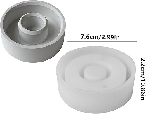 Miniatura 4 de Moldes de resina para portavelas, candelita votiva para manualidades, decoración para el hogar, fiesta, boda, fiesta, cena, centro de mesa, adorno