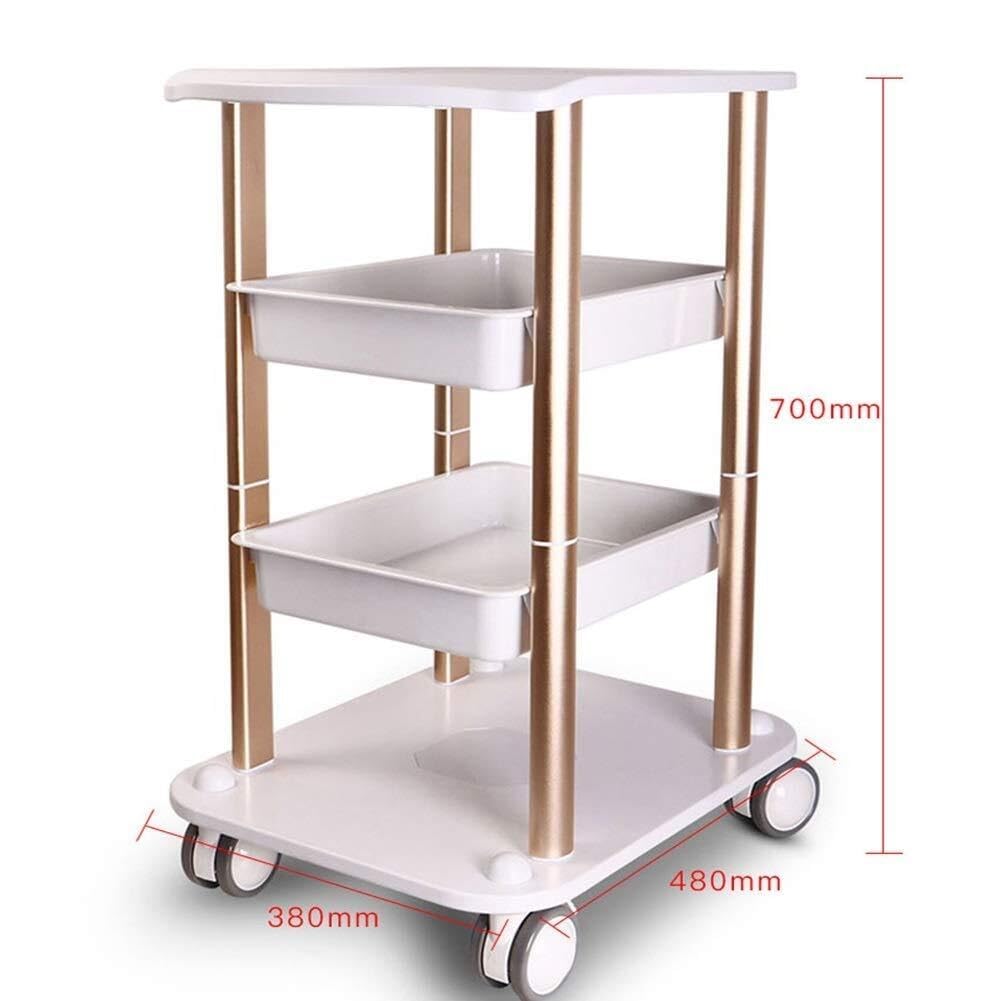 Metallo Rolling Sto Cart 3 Tier Utili Cart per Cucina nizat le Carrello di Servizio per Casa & Hotel Versatile Rolling Sto Solut