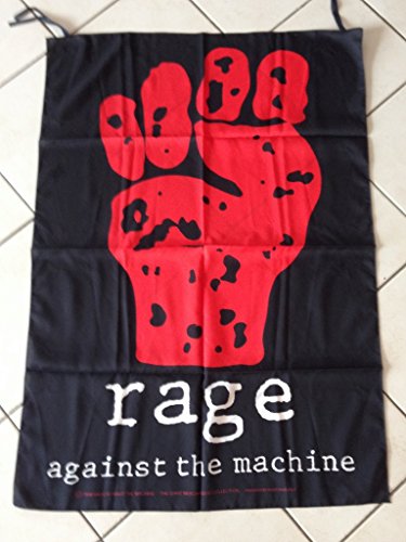 Rage Against The Machine drapeau en textile durable aux finitions précises - 2
