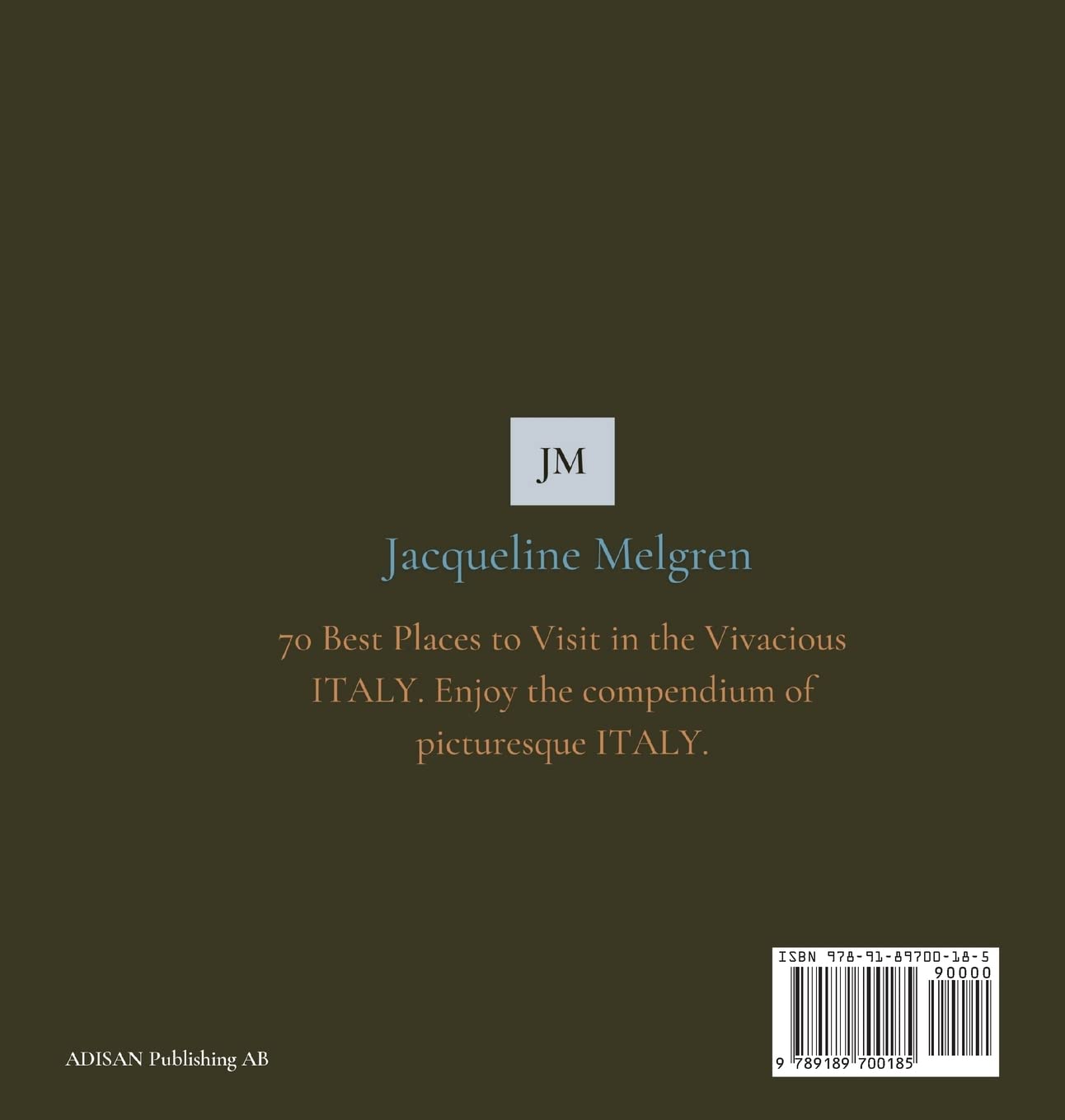 Italy: Coffee Table Book for Nomads