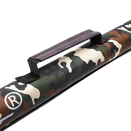 ENTSPORT Fishing Rod Bag Rod Tubes Rod Cases for 2-piece 7\' Rod (Camo, 45-Inches Length, only suitable for 2 pieces rods) - Thumbnail 4