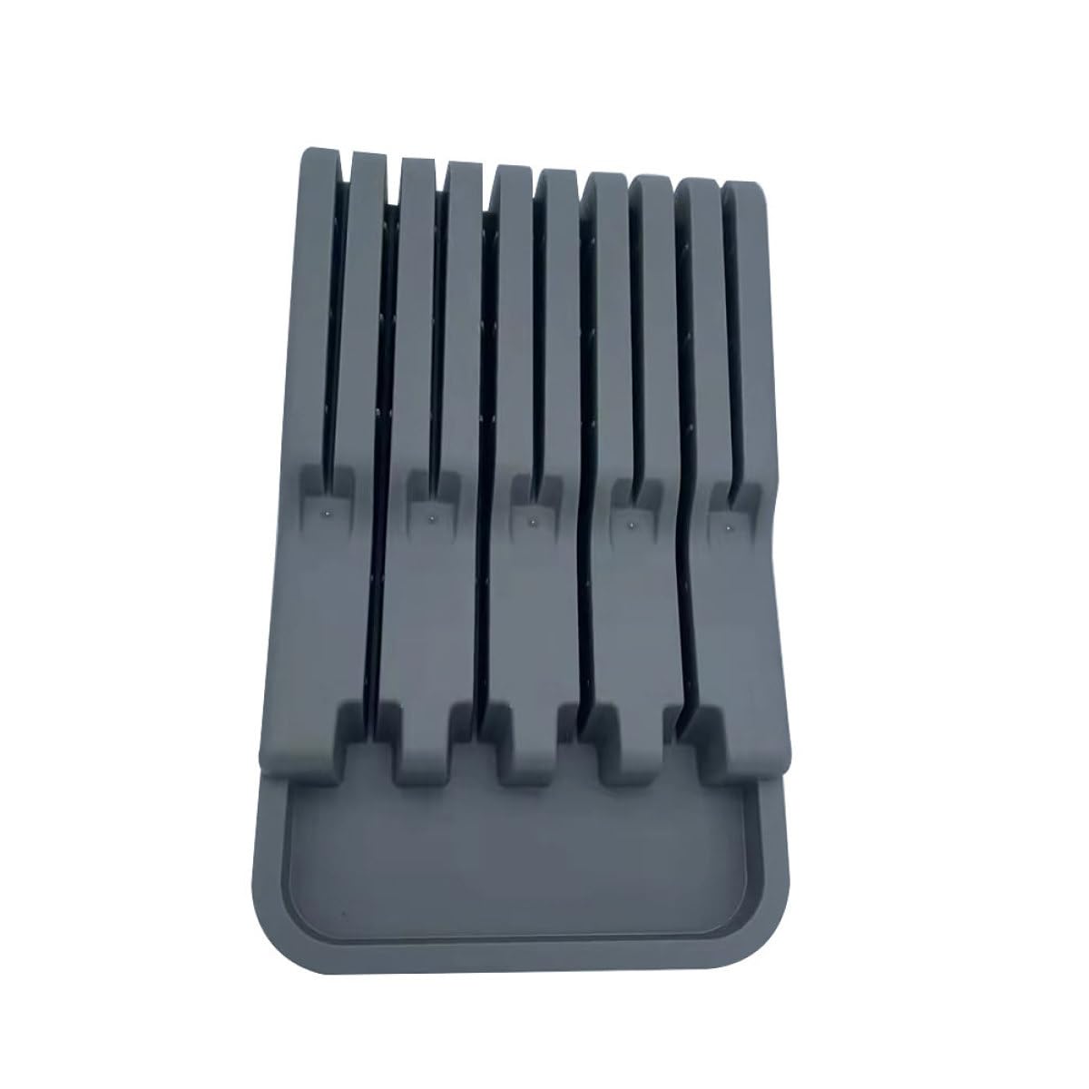 ifundom Porta Coltelli da Cucina in Plastica Pp Organizer Semplice e Drenante, Supporto per Coltelli Multifunzione per Cucina e Casa