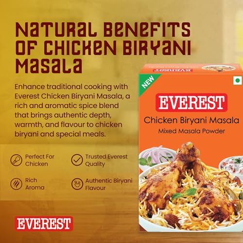 Everest Chicken Biryani Masala – Festive Rice & Meat Spice Mix, 50 g