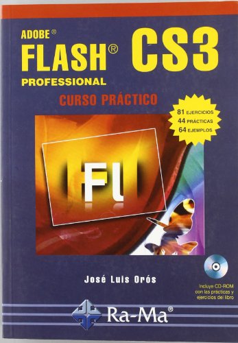 Preisvergleich Produktbild Adobe Flash CS3 Professional : curso práctico