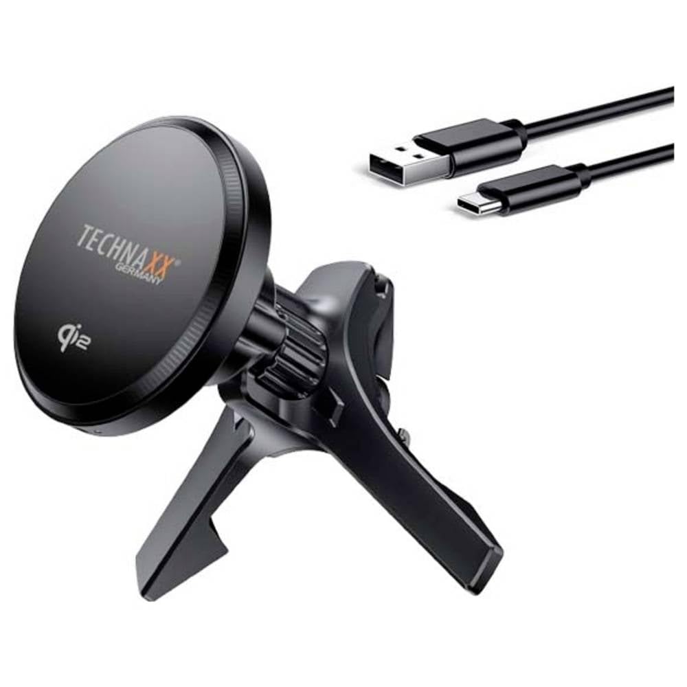 MusicMan Portable Speaker Mini Soundstation - MP3 Player, USB, MicroSD Card Support, 5 Hour Battery - Ideal for Travel ⟮Black⟯
