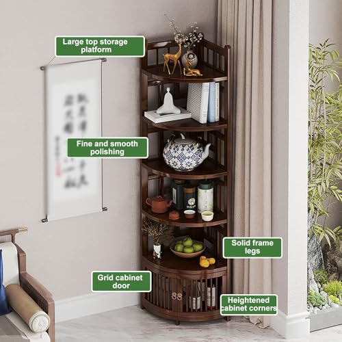 Buffet d'angle incurvé pour optimiser les petits salons encombrés - 4