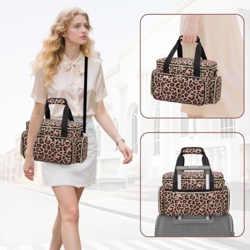 Image of GDNasist Large Makeup Bag, Portable Travel Makeup Bag Organizer