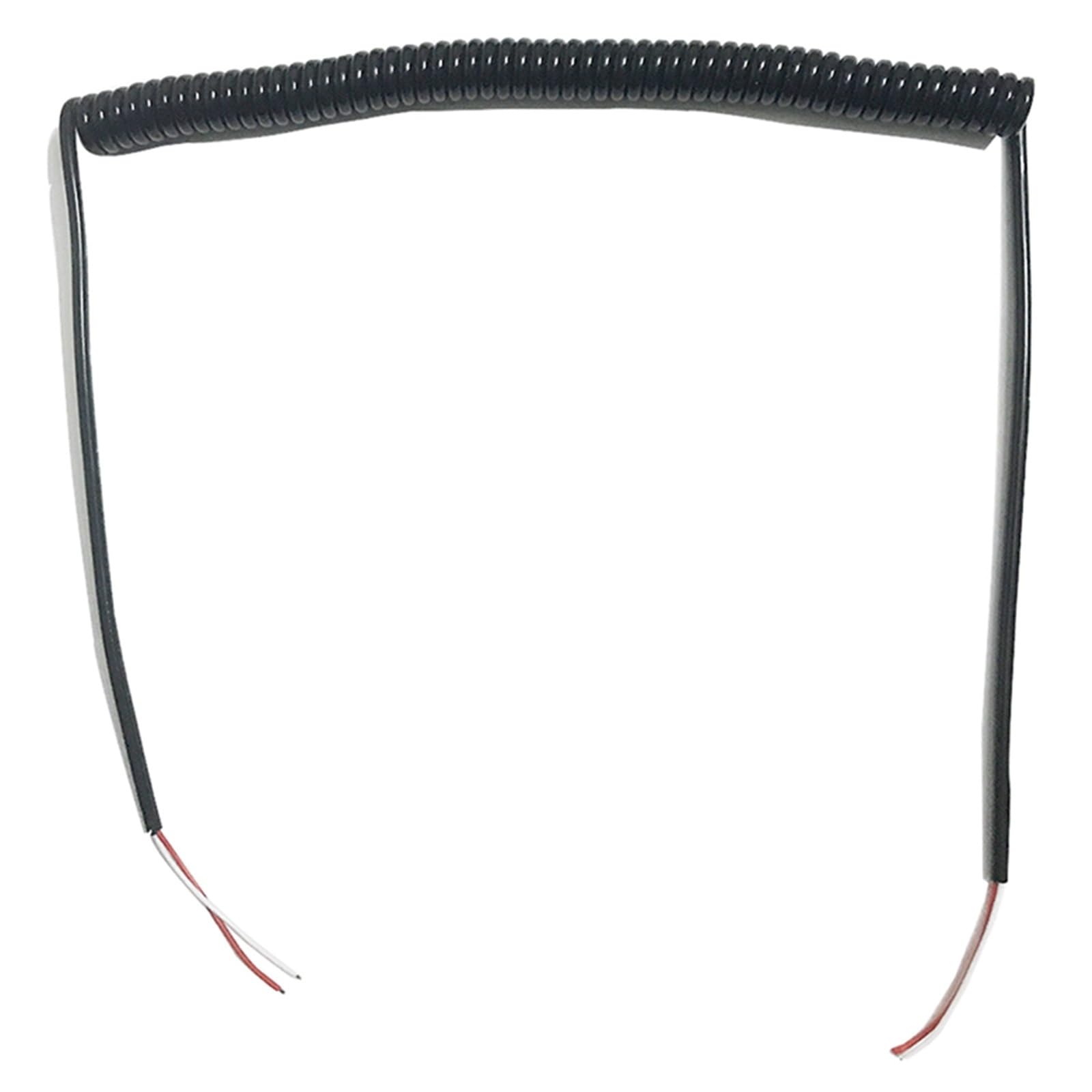 Cable Flexible Charging Pile Cable Lighting Special Spiral Cable 15/17/18/20/24awg Electric Hoist Spring Wire Driving Special Cable Extension Connector(Size:Stretch 1.25meters,Color:15AWG 1.5mm2)