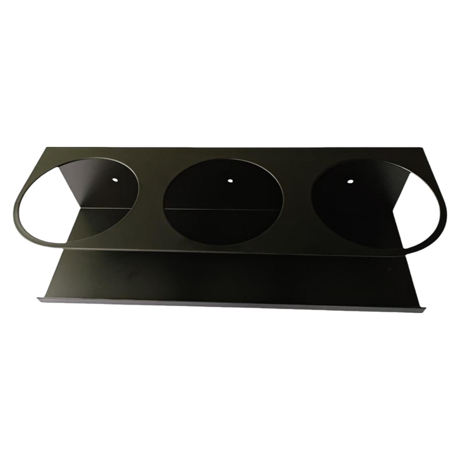 Porte-gobelet mural pour créer un coin bar chic avec vos 3 bouteilles