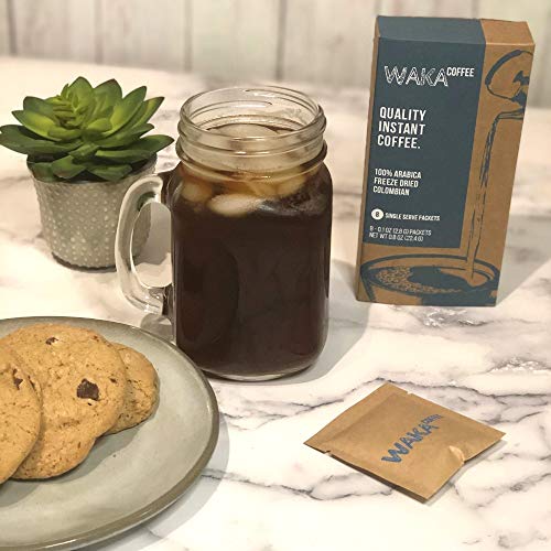 image for Waka Coffee Quality Instant Coffee, Colombian, Medium Roast | 100% Ara