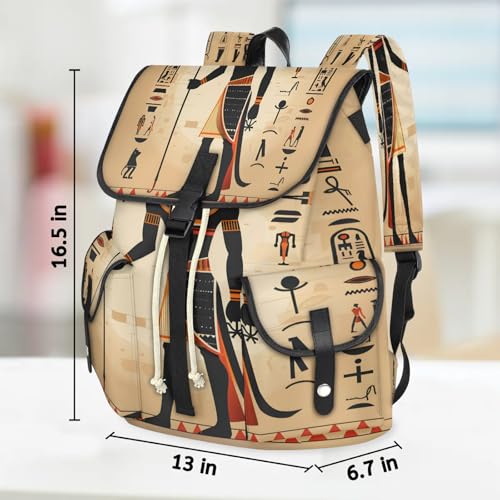 TropicalLife Old Ancient Egyptian Travel Laptop Backpack for Men and Women, Lightweight Computer Casual Daypack Backpacks Nurse Teacher Gym Hiking Work Bag4