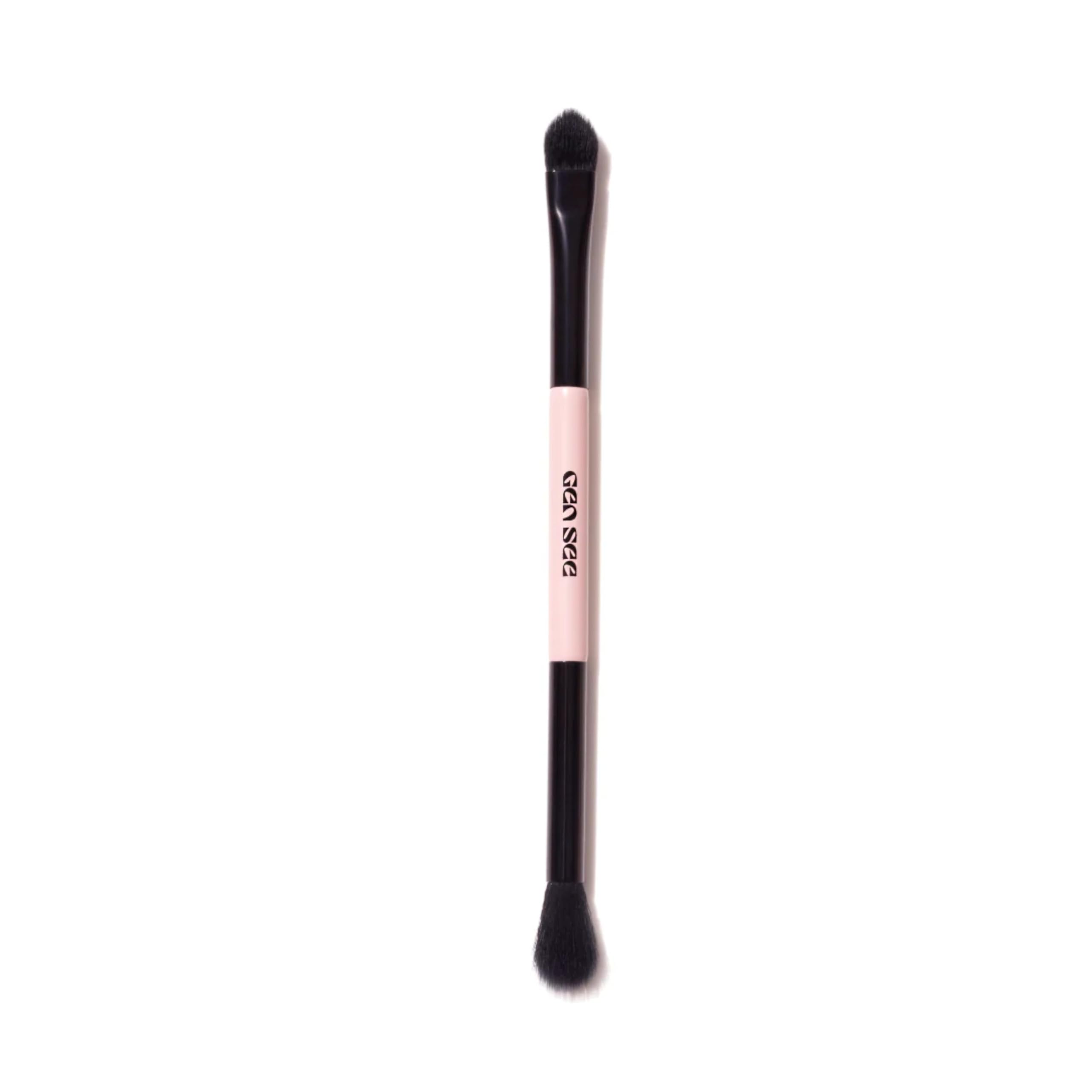 Gen See Pennello per trucco ombretto liquido a doppia punta in polvere o