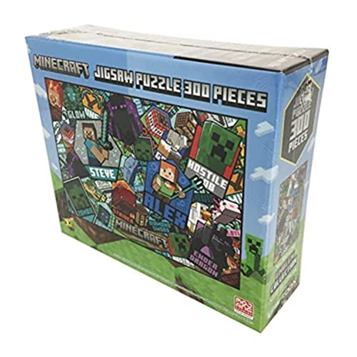Minecraft ジグソーパズル完成品 額縁付き Amazon | エンスカイ(ENSKY) MINECRAFT マインクラフト Emblem